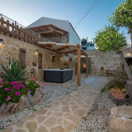 Pamelas House With Jacuzzi Kissamos Exterior photo